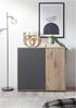 Kommode Nancy / Novara, Holzwerkstoff, Grau, Holzfarben, 94 x 85 x 38 cm Bild 5