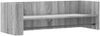 vidaXL Wandregal Grau Sonoma 100x35x30,5 cm Holzwerkstoff 848463 Bild 2