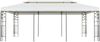 vidaXL Pavillon mit Doppeldach Weiß 6x3 m Stahl 362376 Bild 2