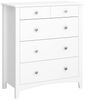 ebuy24 Kommode Mulon Kommode 5 Schubladen weiß rein. Bild 4