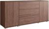 OTTO home Sideboard Kenia, Kommode für das Schlafzimmer/Wohnzimmer (1 St), Modernes Sideboard mit 3 Schubladen und 4 Fächern, Breite 150 cm Bild 2