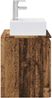 vidaXL Wandmontierte Waschtisch Altholz 49,5 x 41 x 62,5 cm 890420 Bild 4