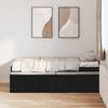 vidaXL Bettrahmen Schwarz Eichen-Optik 80 x 200 cm Holzwerkstoff 3335198 Bild 3
