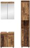 vidaXL Badezimmermöbel-Set TULUM 3 pcs Altholz 60 x 34 x 63 cm 3398042 Bild 3
