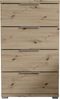 Nachtkommode >Smilla< in Artisan Eiche, Melamin - 46x79x42cm (BxHxT) Bild 5