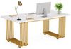 Tribesigns Schreibtisch 180 cm, moderner Stil Bild 4