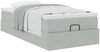 vidaXL Ottoman-Bett mit Matratze Hellgrau 90x190 cm Samt 3311153 Bild 5
