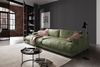 KAWOLA Big Sofa MADELINE Cord olivgrün 85 x 170 x 290 cm Bild 2