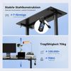 Elektrischer höhenverstellbarer Schreibtisch 160x60cm Memory-Handsteuerung Bild 3