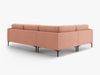 Micadoni Ecksofa Bemy 4-Sitzer Links Samt Rosa Bild 3