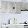 vidaXL Küchen-Hängeschrank Porto Betongrau Holzwerkstoff 854071 Bild 3