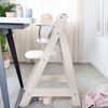 roba Treppenhochstuhl 'Sit Up Flex' - Sitzhöhe max. 55 cm & min 42,5 cm - Natur / Grau Bild 4