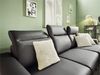 Ecksofa Gera / GB111AR left, Leder, Schwarz Bild 5