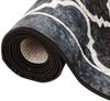 vidaXL Teppich Waschbar Schwarz und Weiß 160x230 cm 136606 Bild 5