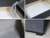 Sofa Misti II - Einzelbett, Schlafsofa mit Bettkasten, Bettsofa, Farbauswahl, Bettgestell, Komfortbett, Bett für Jugendzimmer, Schlafmöbel (Grau (Lux 05)) Bild 4