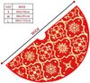 ABC Handtuch, für Weihnachten, rot, Polyester, 16 x 24 x 20 cm Bild 2