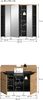 Xonox Canu Badkombination (B/H/T: 80x193x34 cm) in Basalt grau Nachbildung und Artisan Nachbildung Bild 4