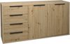 Sideboard >Clyde< in asteiche Dekor - 180x90x45cm (BxHxT) Bild 3