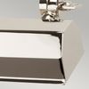 Wandlampe, Bilderleuchte, Stahl, Nickel, B 18,2 cm Bild 3