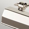 Wandlampe, Bilderleuchte, Stahl, Nickel, B 18,2 cm Bild 2