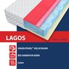Matratze LAGOS 90x200 H2 H3 22cm NAWAPUR Angelpearl Schaumstoff LATEX VISCO Bild 4