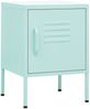vidaXL Nachttisch Minzgrün 35x35x51 cm Stahl 336212 Bild 2