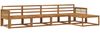 vidaXL Outdoor-Sofagarnitur 5 pcs Natur Massivholz Akazie 3382487 Bild 2