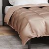 vidaXL Winterbettdecke Gold 140 x 220 cm Satin und Mikrofaser 42025842 Bild 4