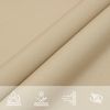 vidaXL Sonnensegel Oxford-Gewebe Dreieckig 3x4x5 m Beige 135173 Bild 5