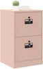 vidaXL Aktenschrank Rosa 45,5 x 42 x 74,5 cm Kaltgewalzter Stahl 891611 Bild 3