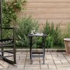 vidaXL Beistelltisch Klappbar Schwarz Massivholz Pappel 4008871 Bild 3