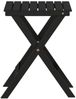 vidaXL Beistelltisch Klappbar Schwarz Massivholz Pappel 4008871 Bild 5
