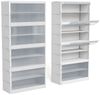 JEOBEST Schuhregal 8-stufiger Schuhschrank, mit Staubdichtem, Schuh-Organizer, Platzsparend, Schuhaufbewahrung aus Stoff, PP-Kunststoff Bild 4