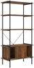 vidaXL Regal mit 5 Böden und Schrank 80 x 40 x 163 cm Stahl Holzwerkstoff [336356] Bild 3
