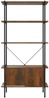 vidaXL Regal mit 5 Böden und Schrank 80 x 40 x 163 cm Stahl Holzwerkstoff [336356] Bild 4