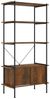 vidaXL Regal mit 5 Böden und Schrank 80 x 40 x 163 cm Stahl Holzwerkstoff [336356] Bild 2