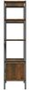 vidaXL Regal mit 5 Böden und Schrank 80 x 40 x 163 cm Stahl Holzwerkstoff [336356] Bild 5