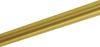 MDEKOR Gardinenstange Gardinenrohr aus Metall – Stahlrohr für Stangen Ø 16, 19 & 25 mm, Ø 19 mm Messing Gold, Länge 120 cm Bild 2