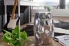 Wohnling Beistelltisch YADA 30 x 47 x 30 cm Aluminium Dekotisch orientalisch rund, silber Bild 3