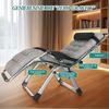 Fiutazge Sonnenliege 72cm breit klappbar Strandliege Gartenliege Graue Bild 3