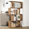 vidaXL Raumteiler-Bücherregal 4 Böden Artisan-Eiche 70x24x129 cm 858110 Bild 4