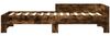 vidaXL Bettgestell ohne Matratze Räuchereiche 75x190 cm Holzwerkstoff 849597 Bild 4