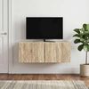 vidaXL Wandmontierter TV-Schrank 78,5 x 31 cm Sonoma-Eiche 898887 Bild 3