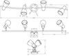 Exquisiter 24 Watt LED Strahler in Messing matt Bild 4