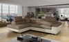 Eltap Anton Ecksofa, Stoff, Beige / Weiß, links Bild 4