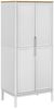 vidaXL Kleiderschrank FLORO Weiß 77x53x171 cm Massivholz Kiefer 374006 Bild 2