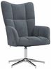 vidaXL Relaxsessel Dunkelgrau Samt [328118] Bild 2