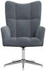 vidaXL Relaxsessel Dunkelgrau Samt [328118] Bild 3