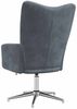 vidaXL Relaxsessel Dunkelgrau Samt [328118] Bild 5