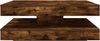 vidaXL Couchtisch 360-Grad Drehbar Räuchereiche 90x90x34,5 cm 3321355 Bild 5